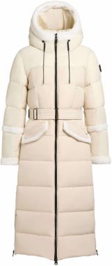 khujo Zimný kabát 'Julita2'  biela ako vlna