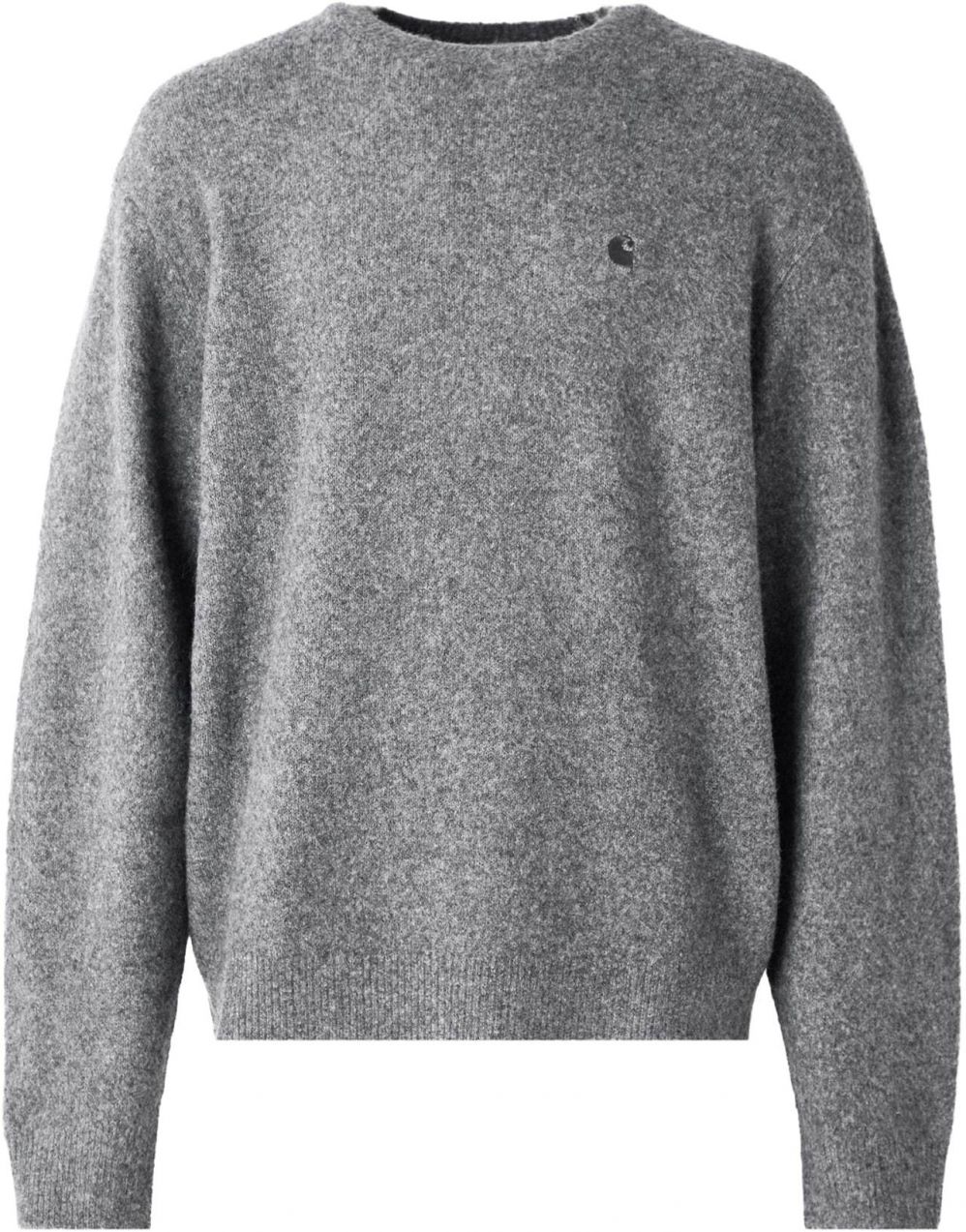 Carhartt WIP Sveter 'Curtis'  sivá melírovaná