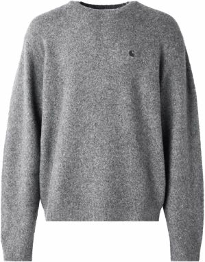 Carhartt WIP Sveter 'Curtis'  sivá melírovaná
