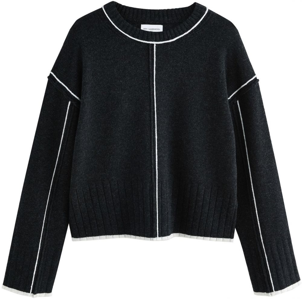 Next Sveter  čierna / biela