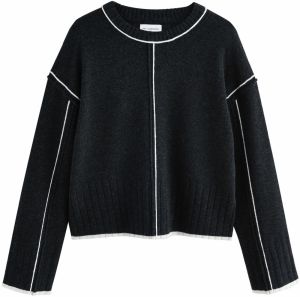 Next Sveter  čierna / biela