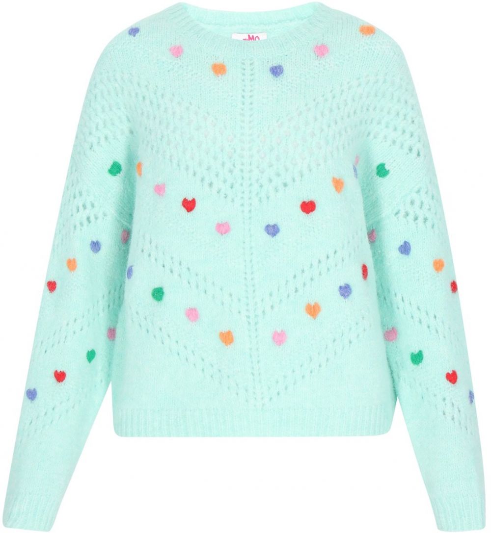 MYMO Sveter  vodová / zmiešané farby