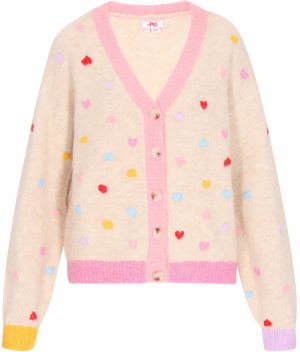 MYMO Kardigán  béžová / modrá / žltá / ružová / červená