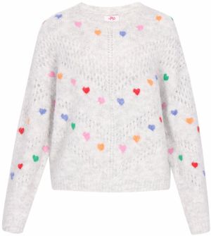 MYMO Sveter  modrá denim / svetlosivá / zelená / oranžová / ružová / červená