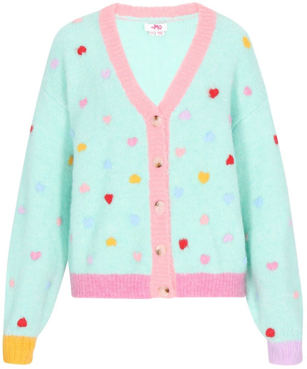 MYMO Kardigán  mätová / zmiešané farby