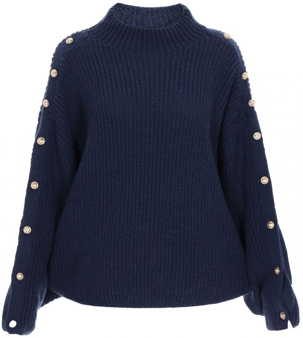 DreiMaster Maritim Sveter  námornícka modrá