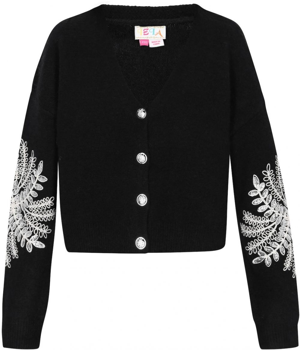 IZIA Kardigán  čierna / biela