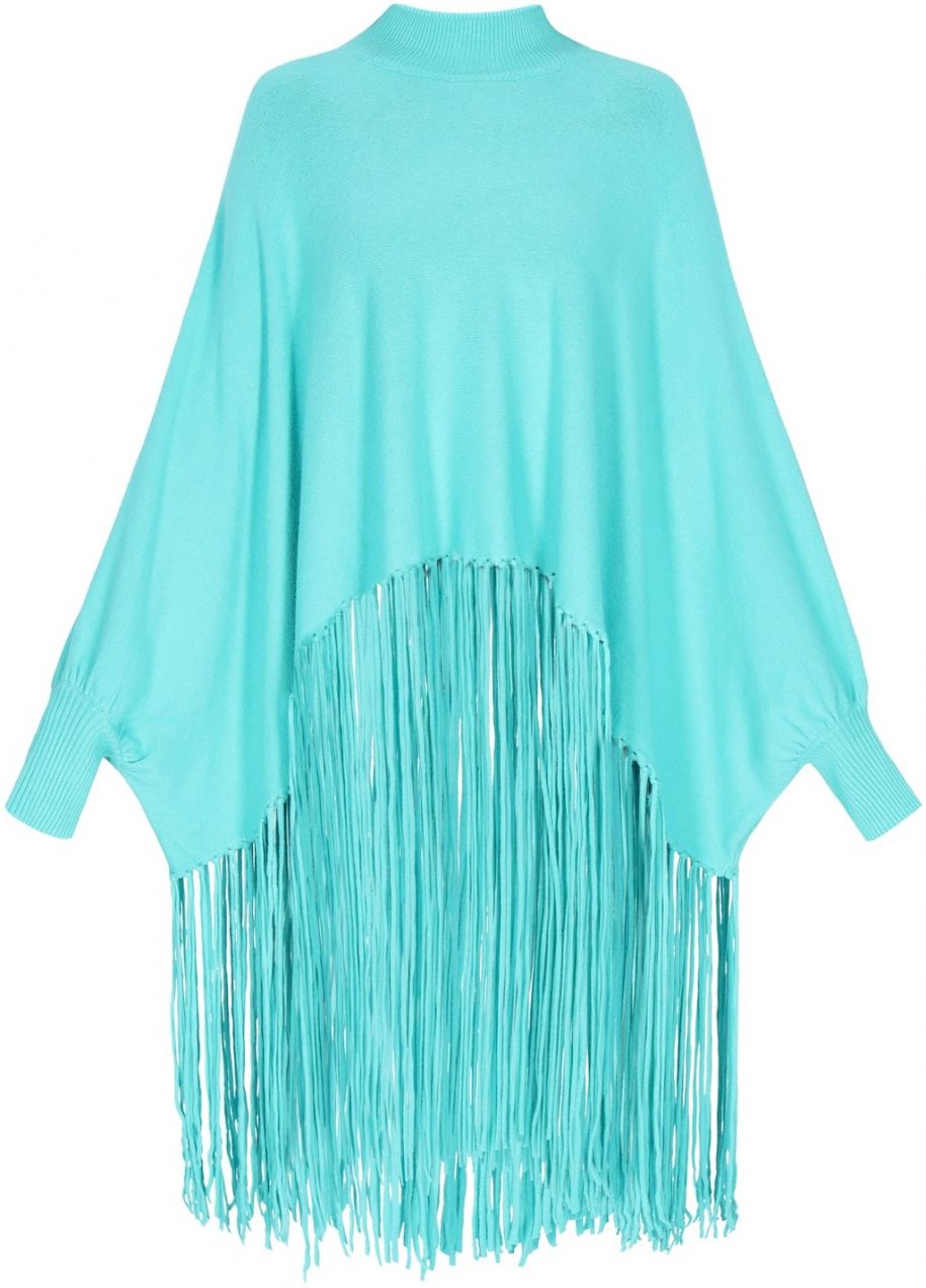 IZIA Oversize sveter  tyrkysová