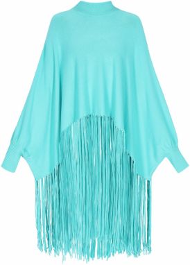 IZIA Oversize sveter  tyrkysová