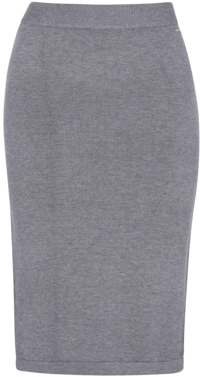 DreiMaster Klassik Sukňa  sivá