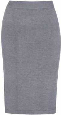 DreiMaster Klassik Sukňa  sivá