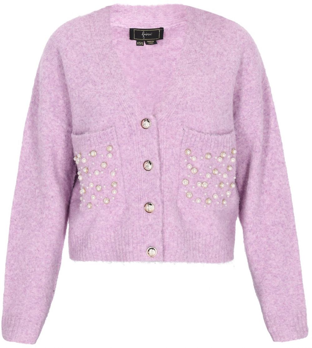 faina Kardigán  fialová