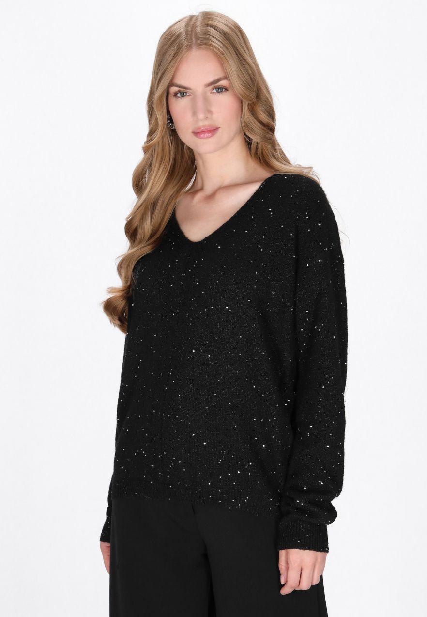 DreiMaster Klassik Sveter  čierna