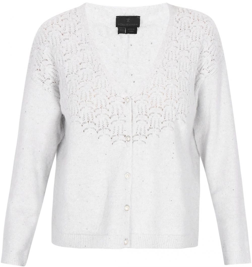 DreiMaster Klassik Kardigán  sivá