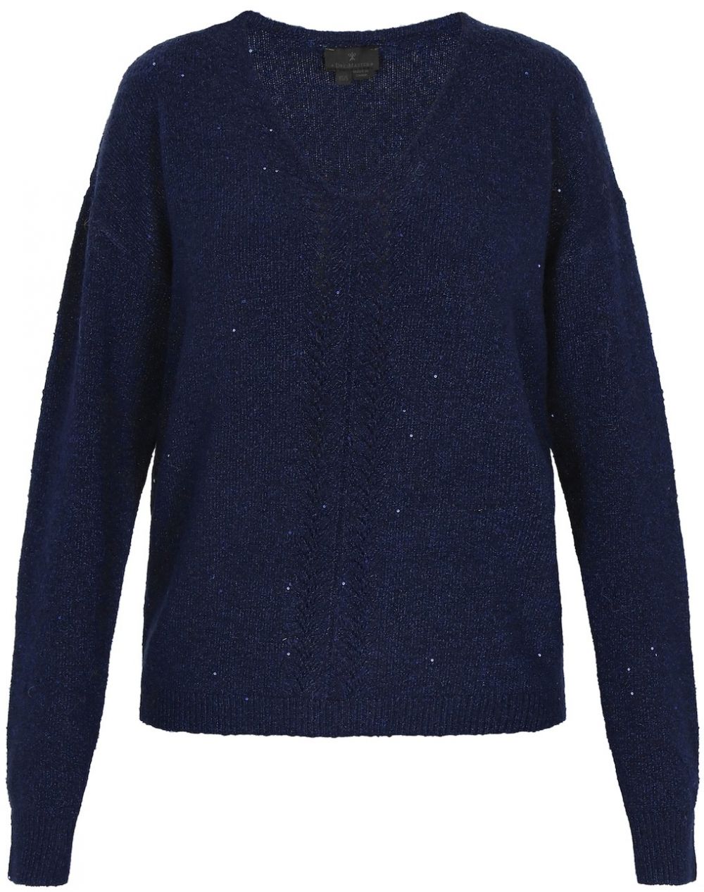 DreiMaster Klassik Sveter  námornícka modrá