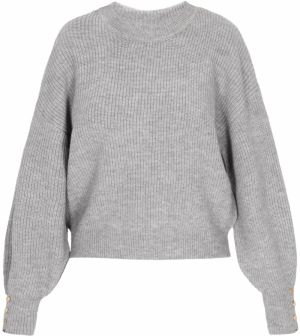DreiMaster Klassik Sveter  sivá