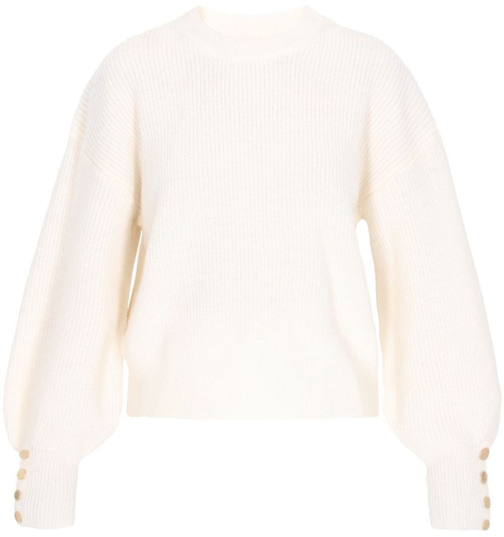 DreiMaster Klassik Sveter  biela ako vlna