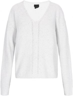 DreiMaster Klassik Sveter  šedobiela