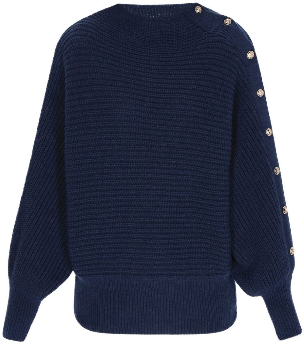 DreiMaster Maritim Sveter  námornícka modrá
