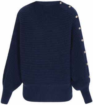 DreiMaster Maritim Sveter  námornícka modrá