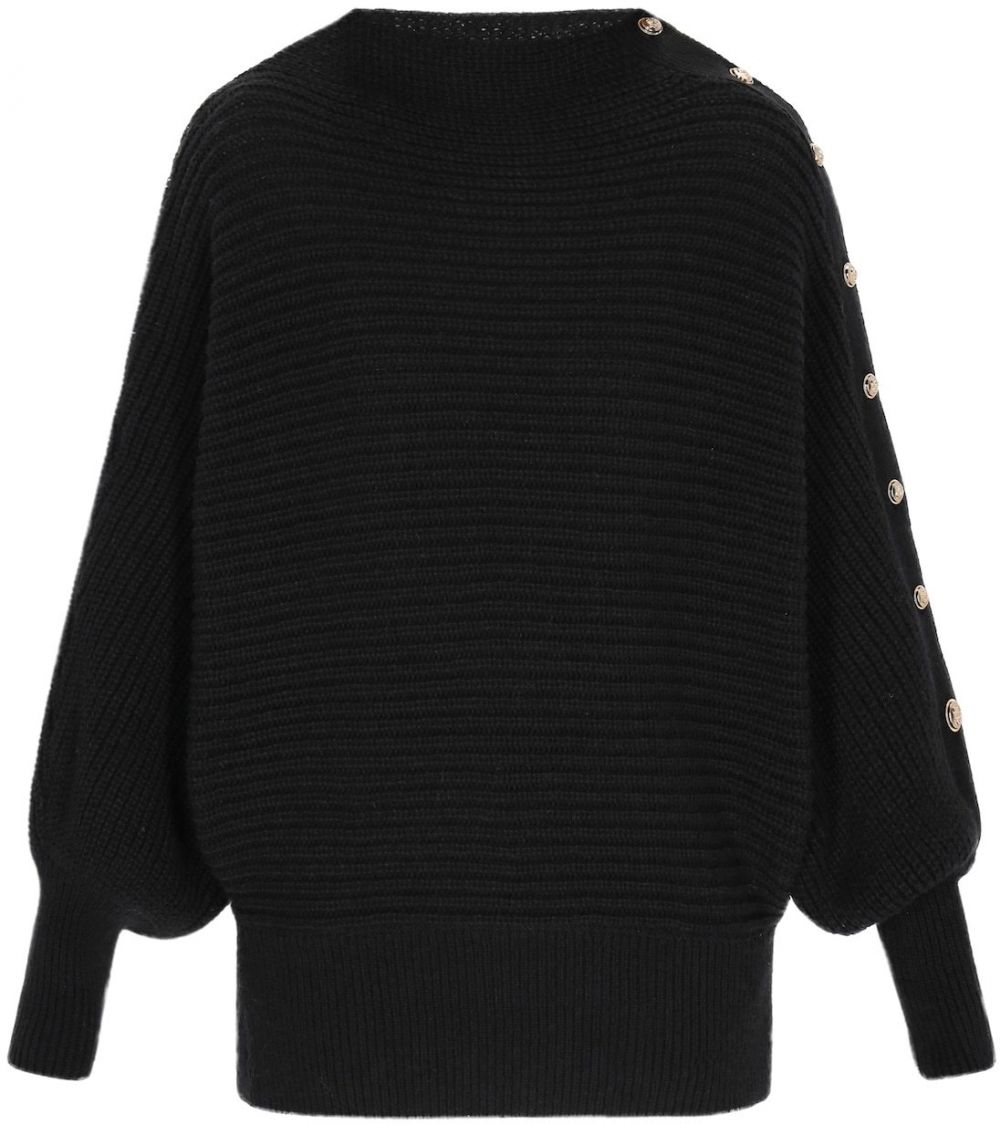 DreiMaster Maritim Sveter  čierna