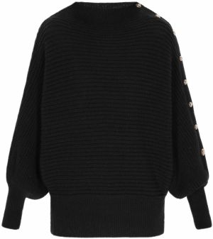 DreiMaster Maritim Sveter  čierna