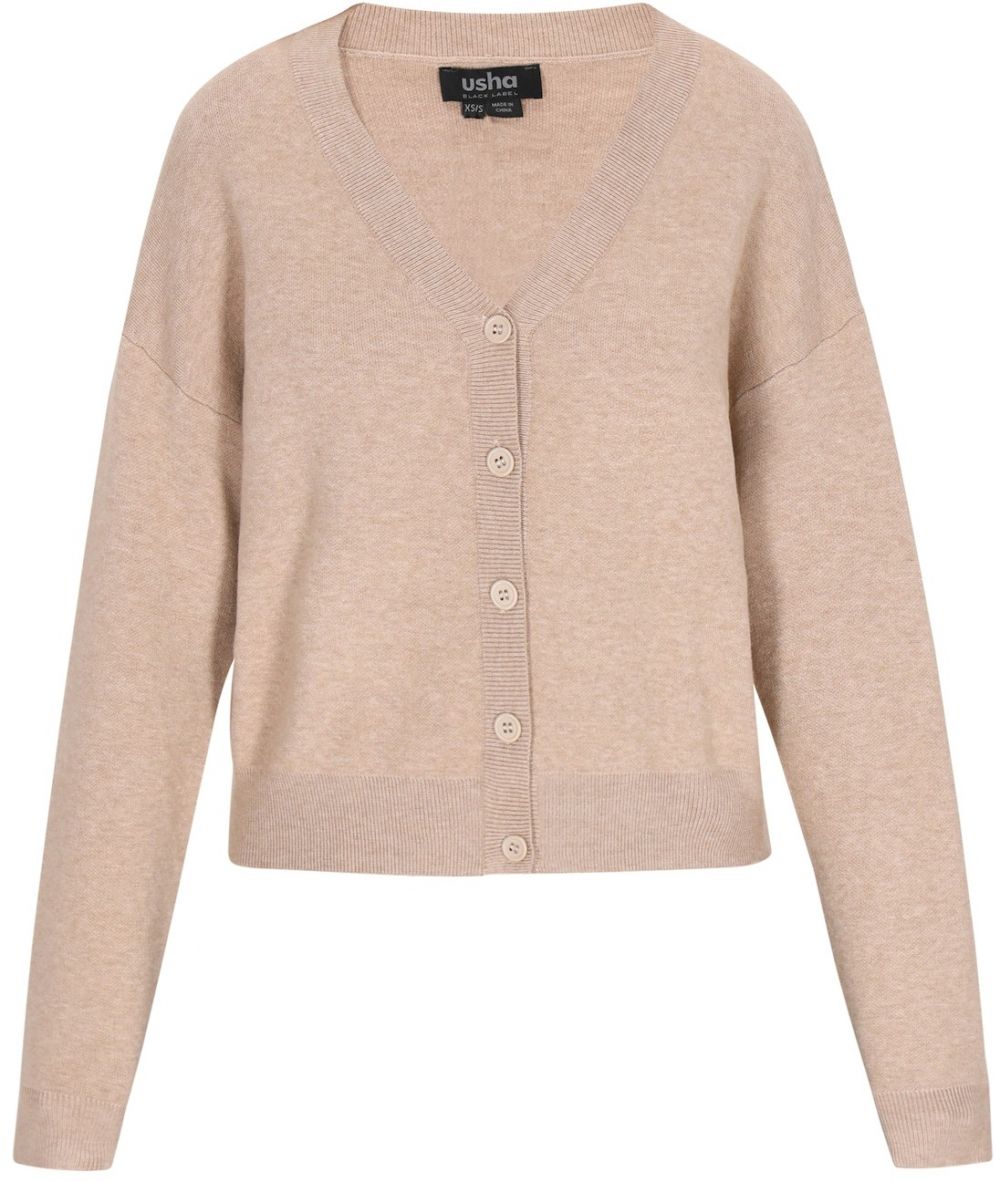 usha BLACK LABEL Kardigán  farba ťavej srsti