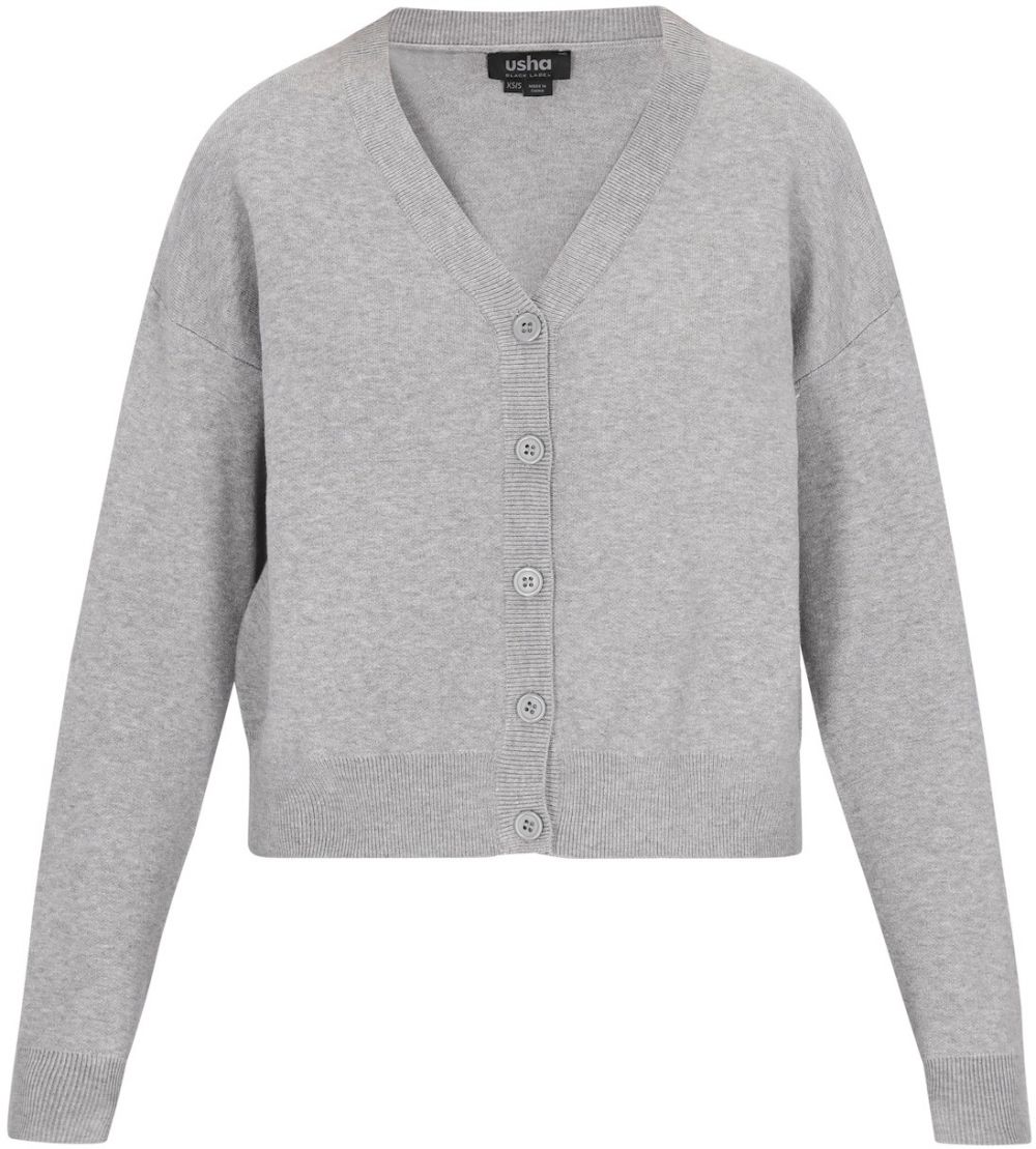 usha BLACK LABEL Kardigán  sivá