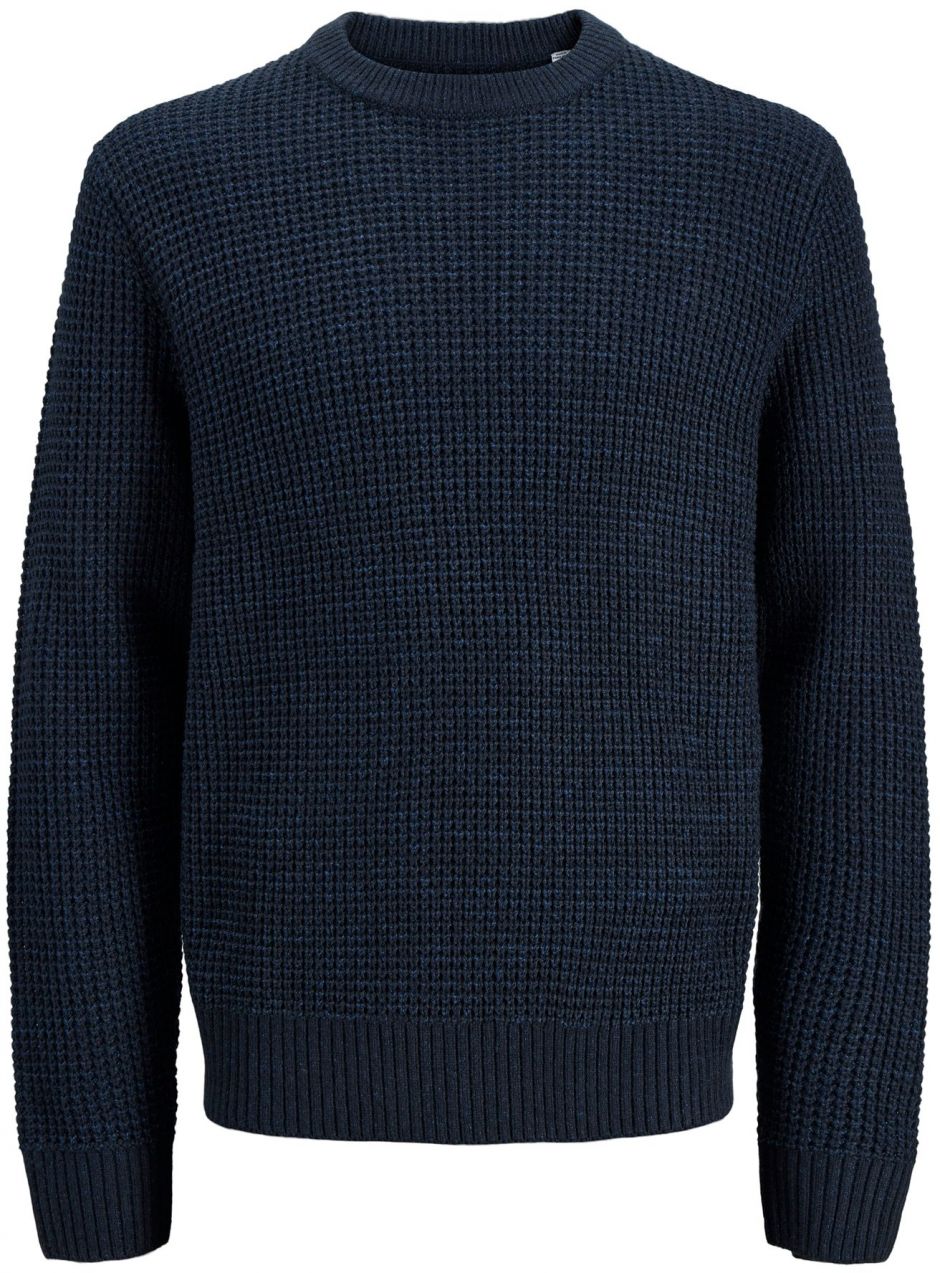 JACK & JONES Sveter 'JJGLOBAL'  tmavomodrá