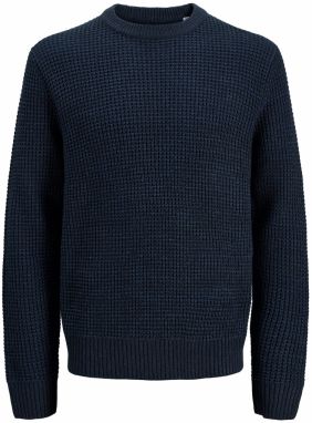 JACK & JONES Sveter 'JJGLOBAL'  tmavomodrá