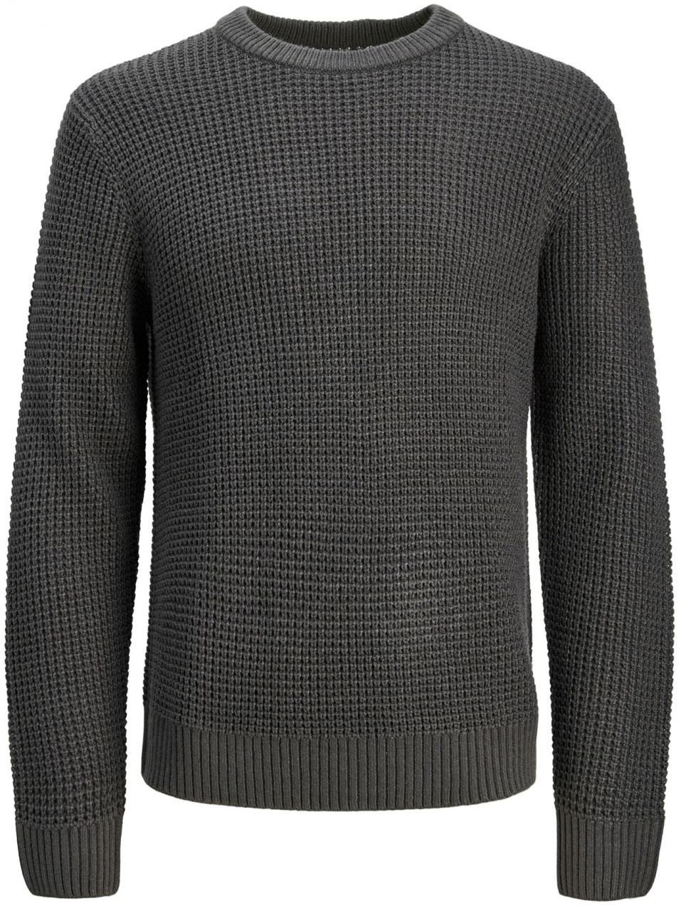 JACK & JONES Sveter 'JJGLOBAL'  čadičová