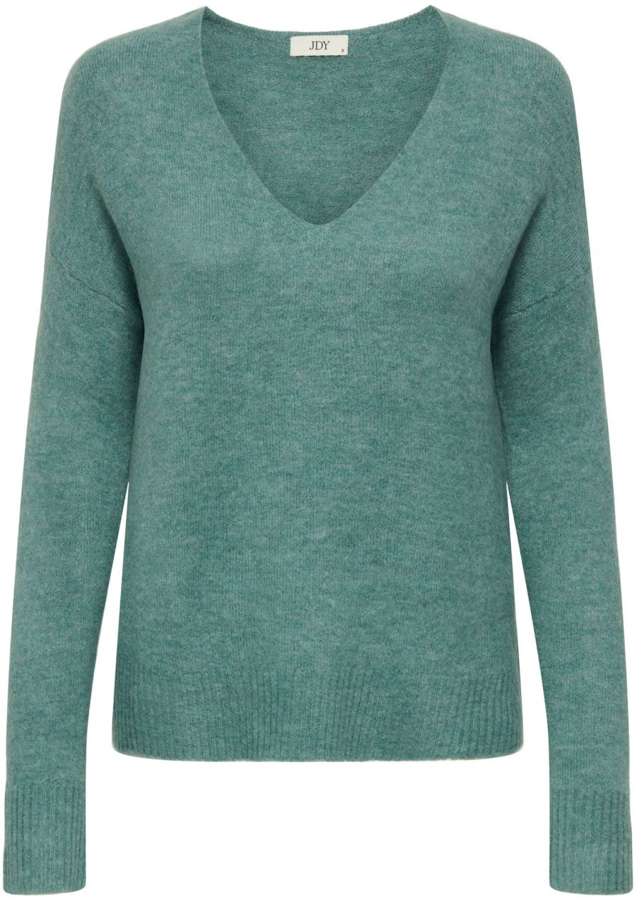 JDY Sveter 'JDYELANORA'  modrozelená