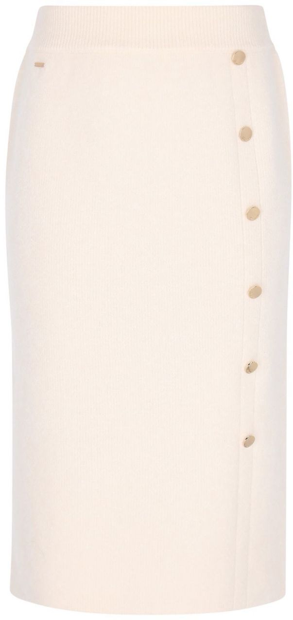 DreiMaster Klassik Sukňa  biela ako vlna