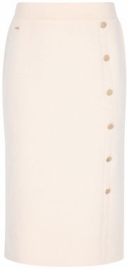 DreiMaster Klassik Sukňa  biela ako vlna