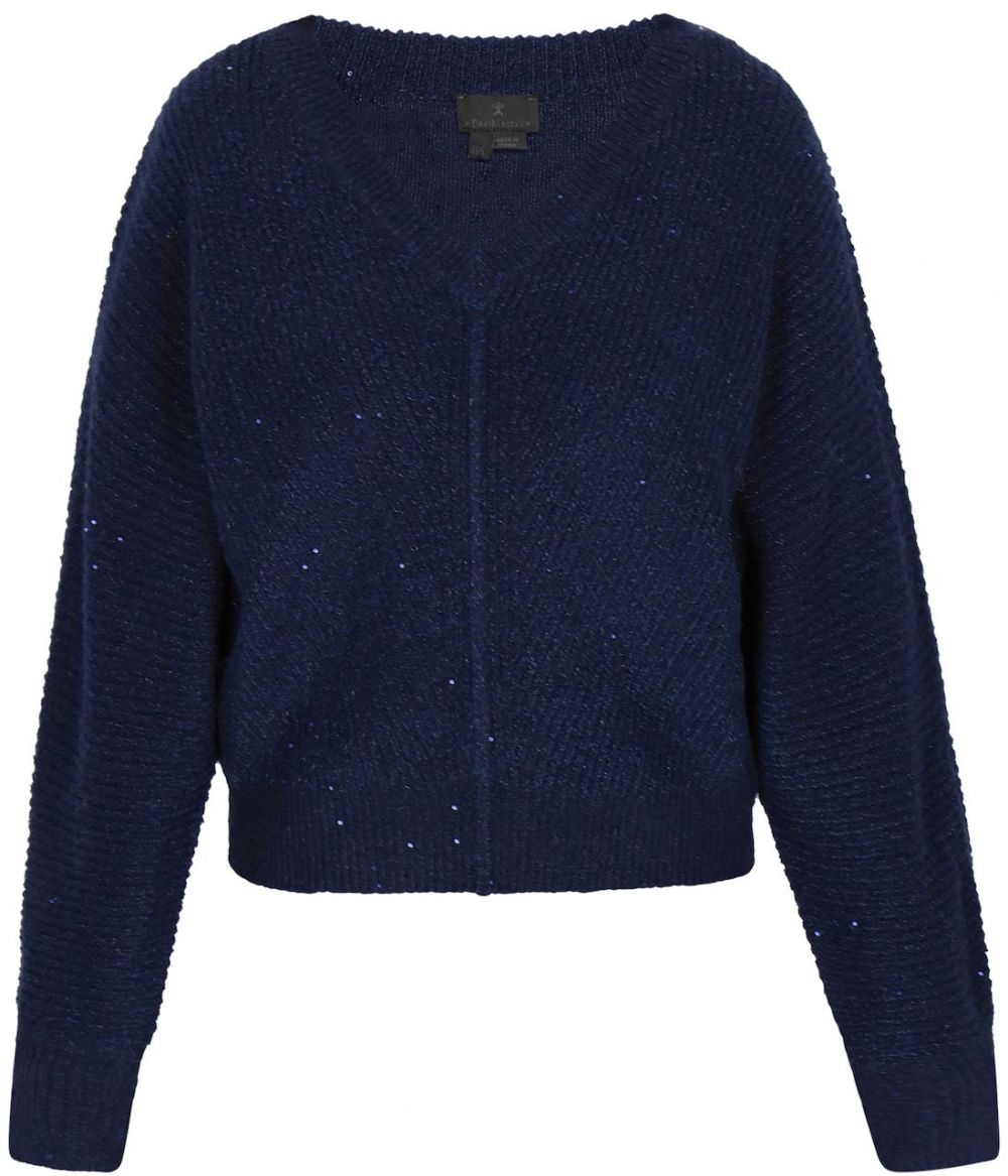 DreiMaster Klassik Sveter  námornícka modrá