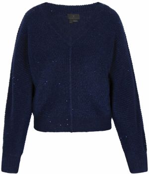 DreiMaster Klassik Sveter  námornícka modrá