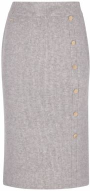 DreiMaster Klassik Sukňa  sivá