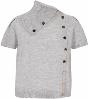 DreiMaster Klassik Sveter  sivá melírovaná