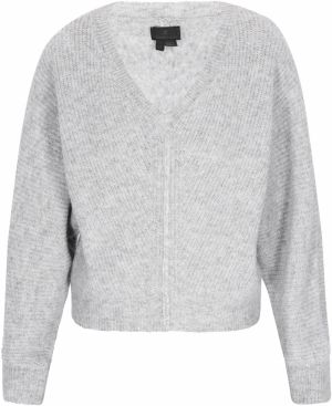 DreiMaster Klassik Sveter  sivá melírovaná