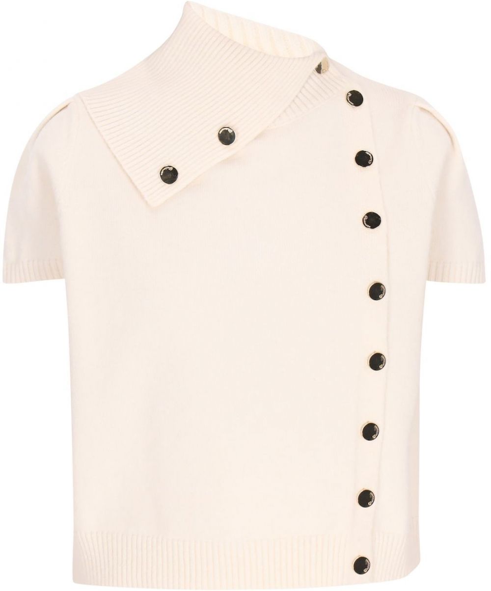 DreiMaster Klassik Sveter  šedobiela