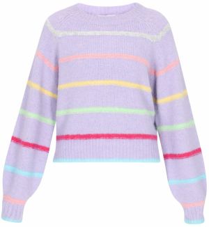 MYMO Sveter  citrónová / mätová / levanduľová / ružová / purpurová