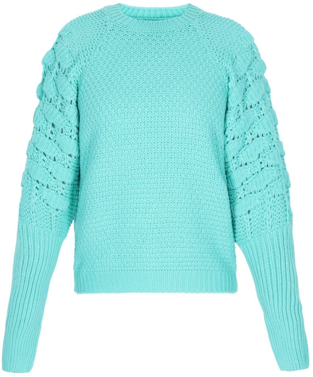 IZIA Sveter 'Fashion Look'  tyrkysová