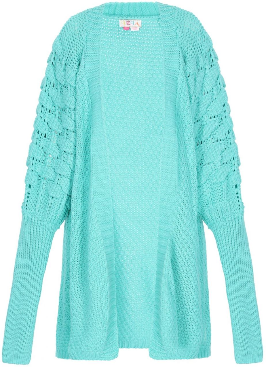 IZIA Kardigán  tyrkysová