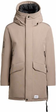 khujo Prechodný kabát 'Dachs'  sivobéžová