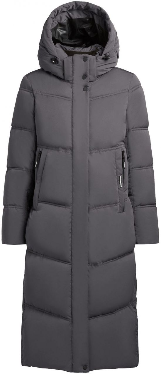 khujo Zimný kabát 'Luga2'  tmavosivá