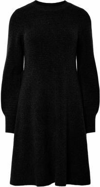 PIECES Pletené šaty 'PCRYDIA'  čierna