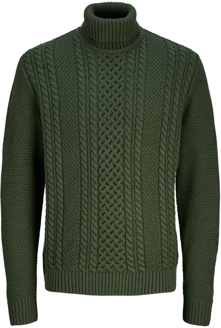 JACK & JONES Sveter 'PAUL'  olivová