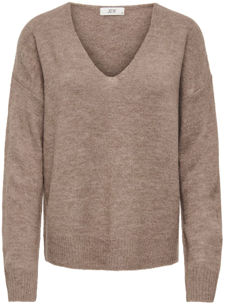 JDY Sveter 'JDYELANORA'  tmavošedá