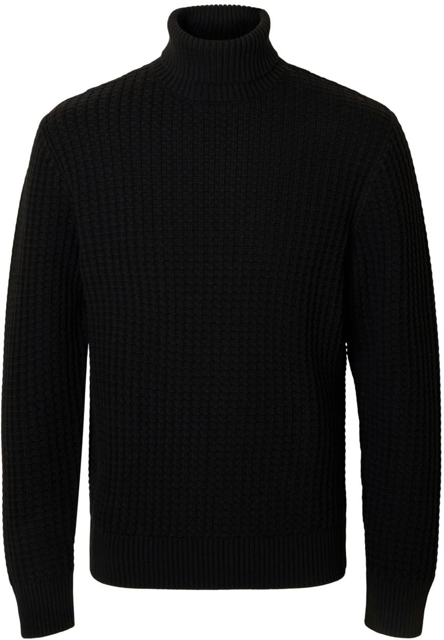 SELECTED Sveter 'SLHTOM'  čierna