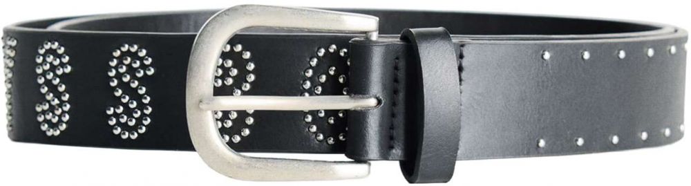 Bershka Opasky 'YOUR NAME'  čierna